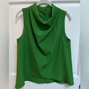 Zara cowl neck sleeveless blouse